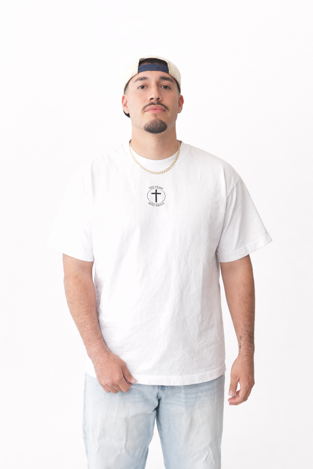 No Fear Just Faith Tee